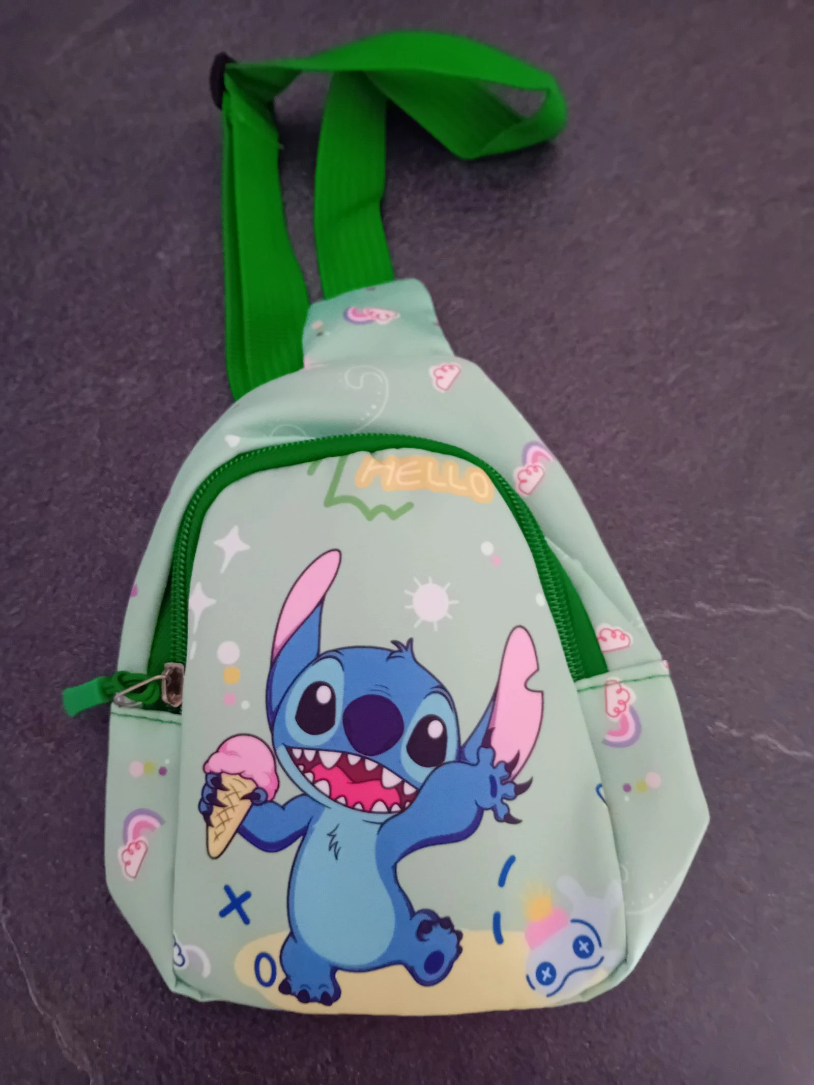 Mini sac à bandoulière stitch